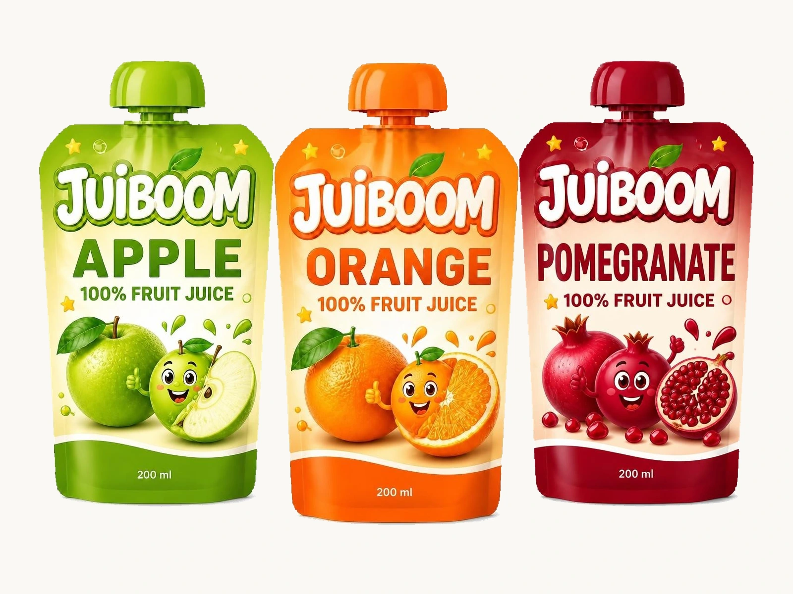 Onaylı JUIBOOM 200 ml meyve suyu ürünleri