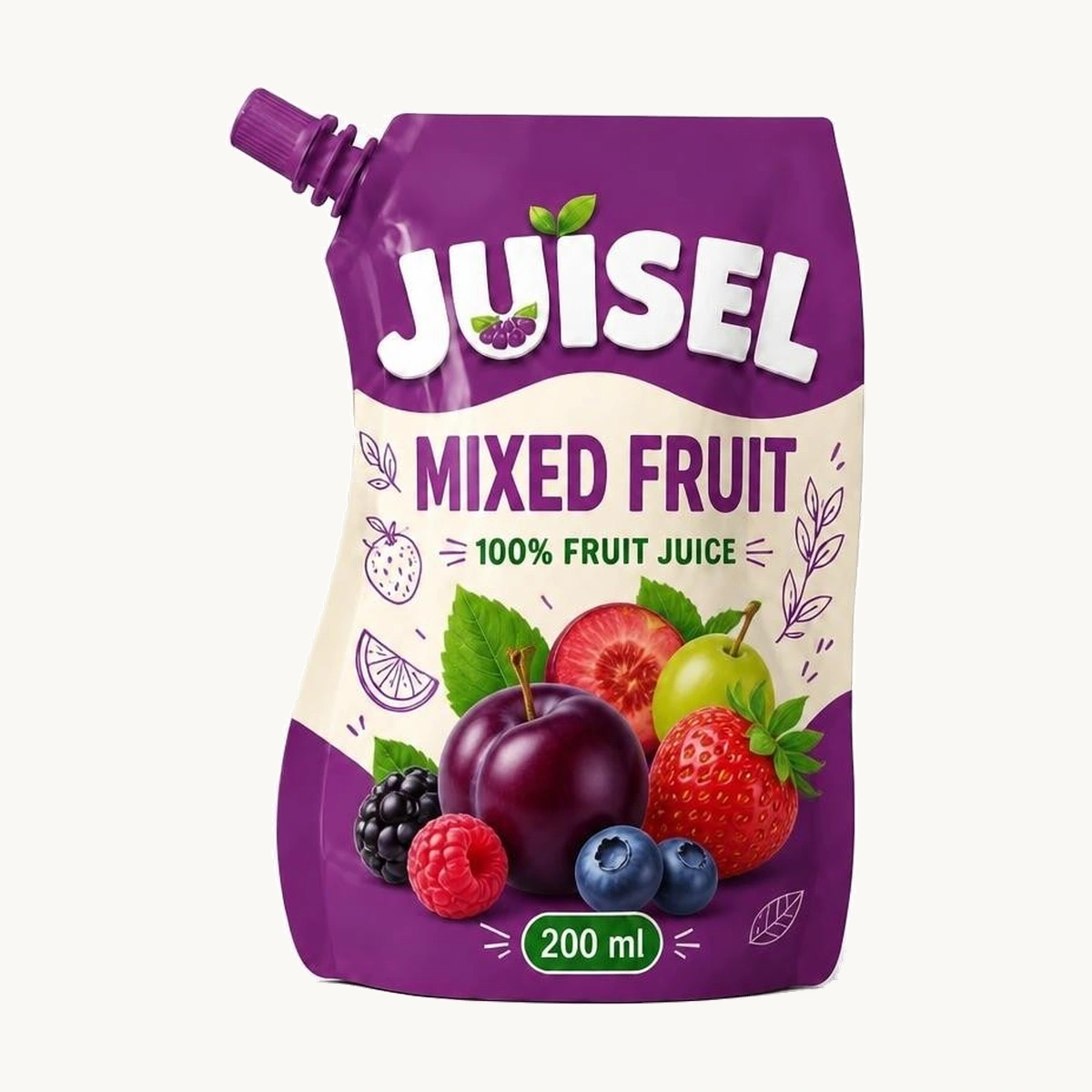 JUISEL Karışık Meyve 200 ml ürün görseli