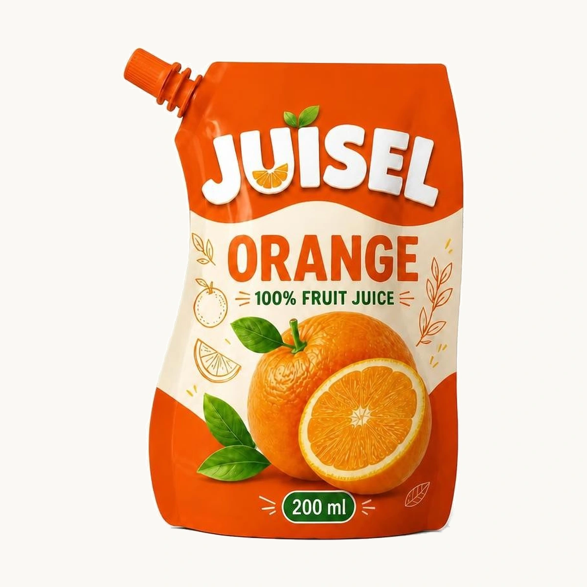 JUISEL Portakal 200 ml ürün görseli
